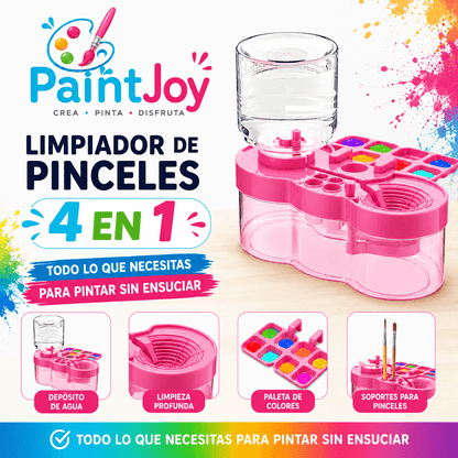 Limpiador de Pinceles 4 en 1.