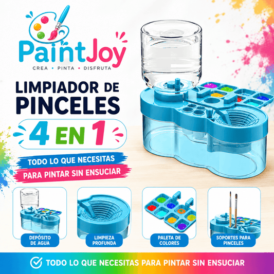 Limpiador de Pinceles 4 en 1.